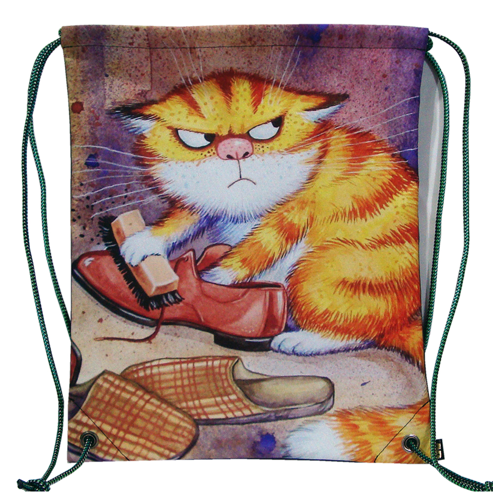 

Рюкзак-мешок AMG Kat hate двухсторонний ART 5043