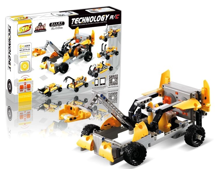 

Конструктор на радиоуправлении SDL Toys Bumble Bee (198 деталей)