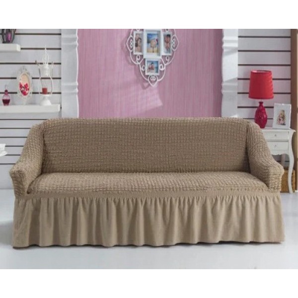

Чехол на диван с юбкой Home Collection Evibu Турция Кофейный (NT-10312)