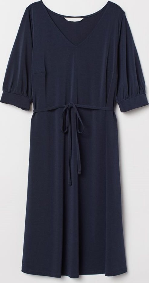

Платье H&M 0707360  Темно-синее, Платье H&M 0707360 XS Темно-синее