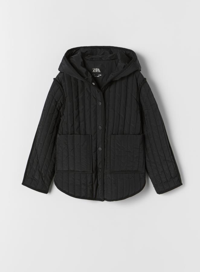 

Куртка ZARA пд6694 чорна 152
