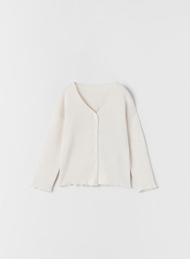 

Кофта Zara д6707 молочна 110