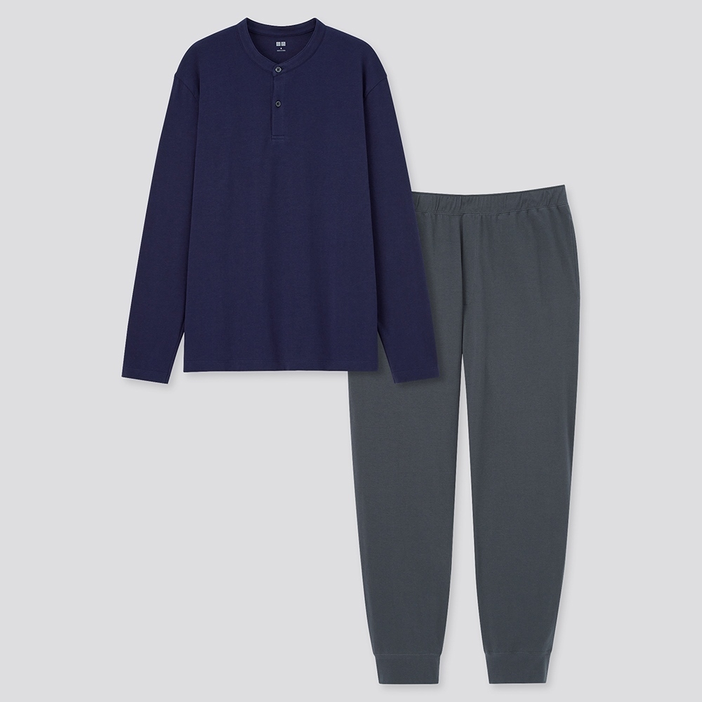 

Костюм для отдыха и активных выходных Uniqlo ХL комбинированный серосиний