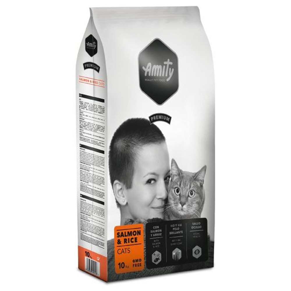 

Корм для котов AMITY Salmon&Rice ежедневный для котов с лососем и рисом 10кг/уп 108SALM