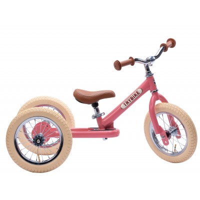 

Беговел Trybike трехколесный балансирующий розовый (TBS-2-PNK-VIN+TBS-100-TKV)