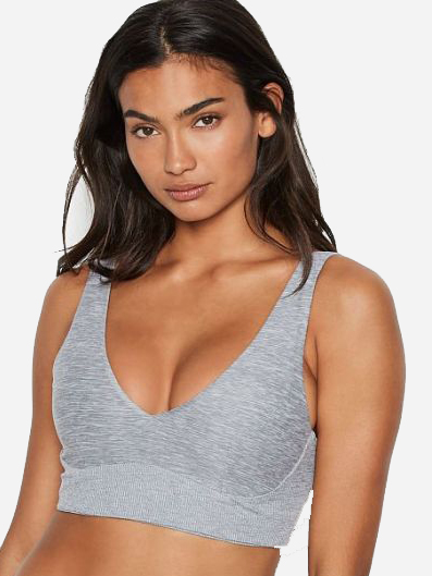 

Спортивный топ Victoria's Secret 124769102  Серебристый, Спортивный топ Victoria's Secret 124769102 M Серебристый