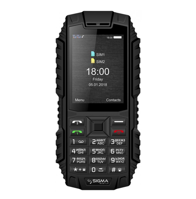 

Sigma mobile X-treme DT68 Black