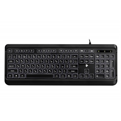 

Клавиатура 2E KS120 White backlight USB Black