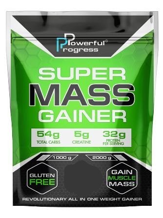 

Гейнер Powerful Progress Super Mass Gainer 2000g Chocolate