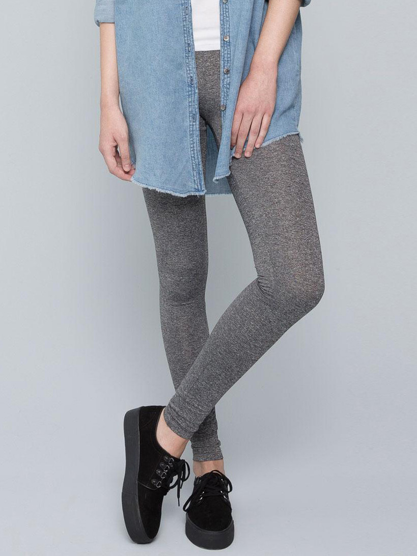 

Леггинсы Pull & Bear XAZ221451XSAM  Серые, Леггинсы Pull & Bear XAZ221451XSAM M Серые
