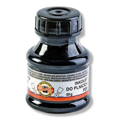 

Чернила для перьевых ручек Koh-i-Noor 50 мл., black (14150500000). 57744