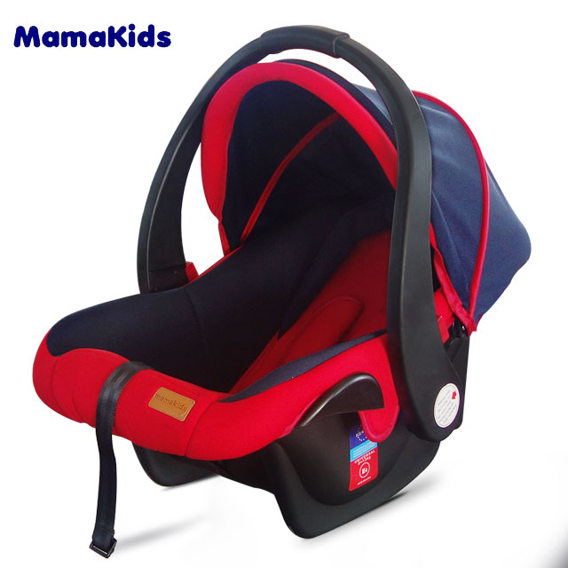 

Детское автокресло Mamakids Z-33B Черное с красным (група 0+; 0-13kg) автолюлька