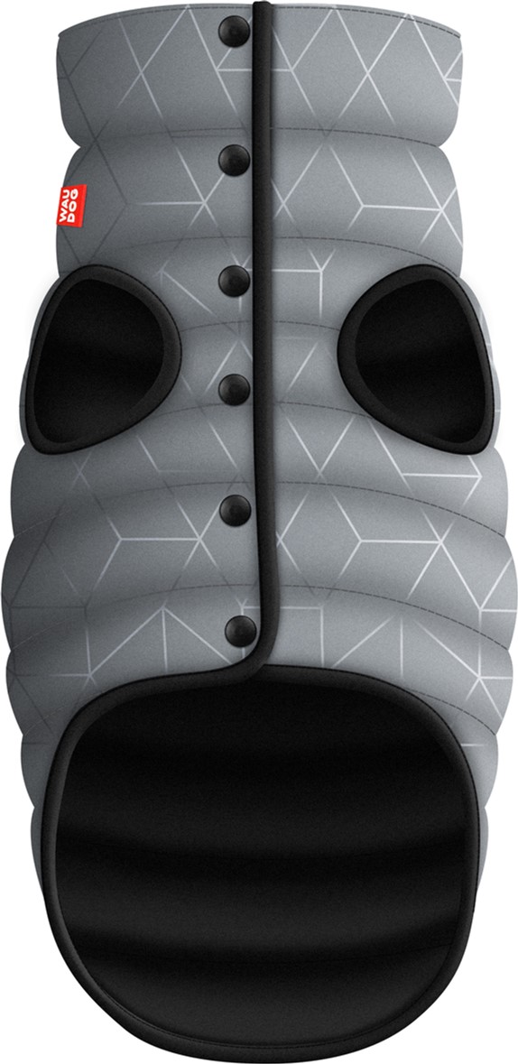 

Курточка для собак COLLAR WAUDOG Clothes светоотражающая, L65, В 87-90 см, С 60-65 см