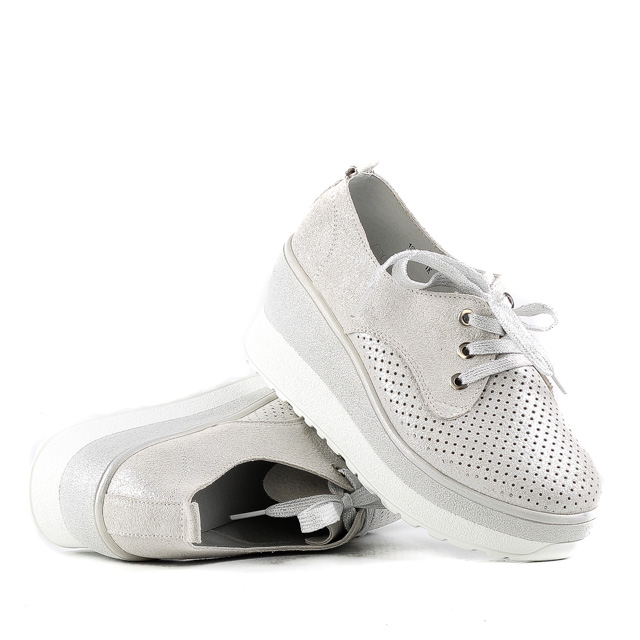

Женские сникерсы деми Allshoes 152305 Серебристый р.38 (24,5 см.)