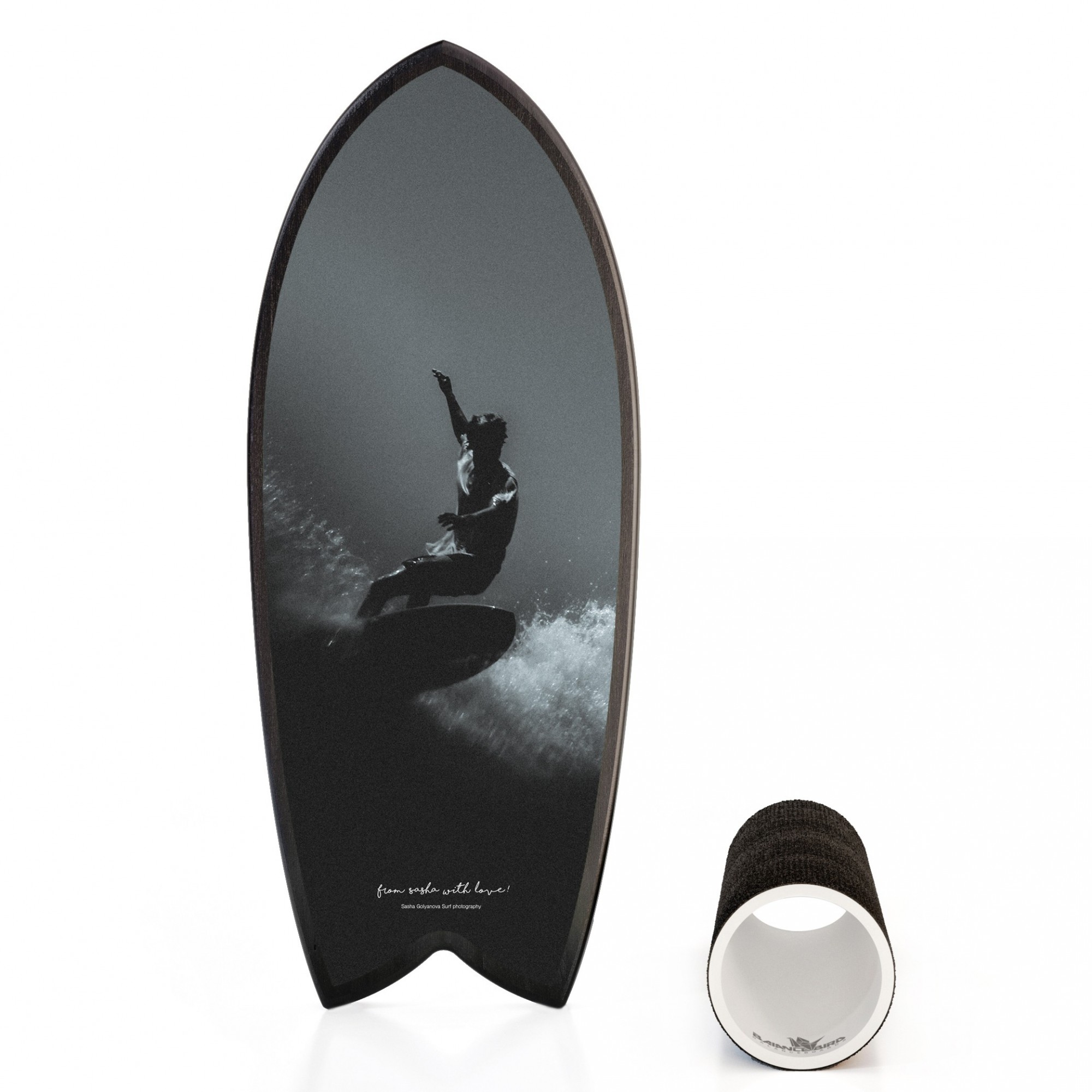 

Балансборд Balancebird SURF PHT 8 черно-белый 30х74см