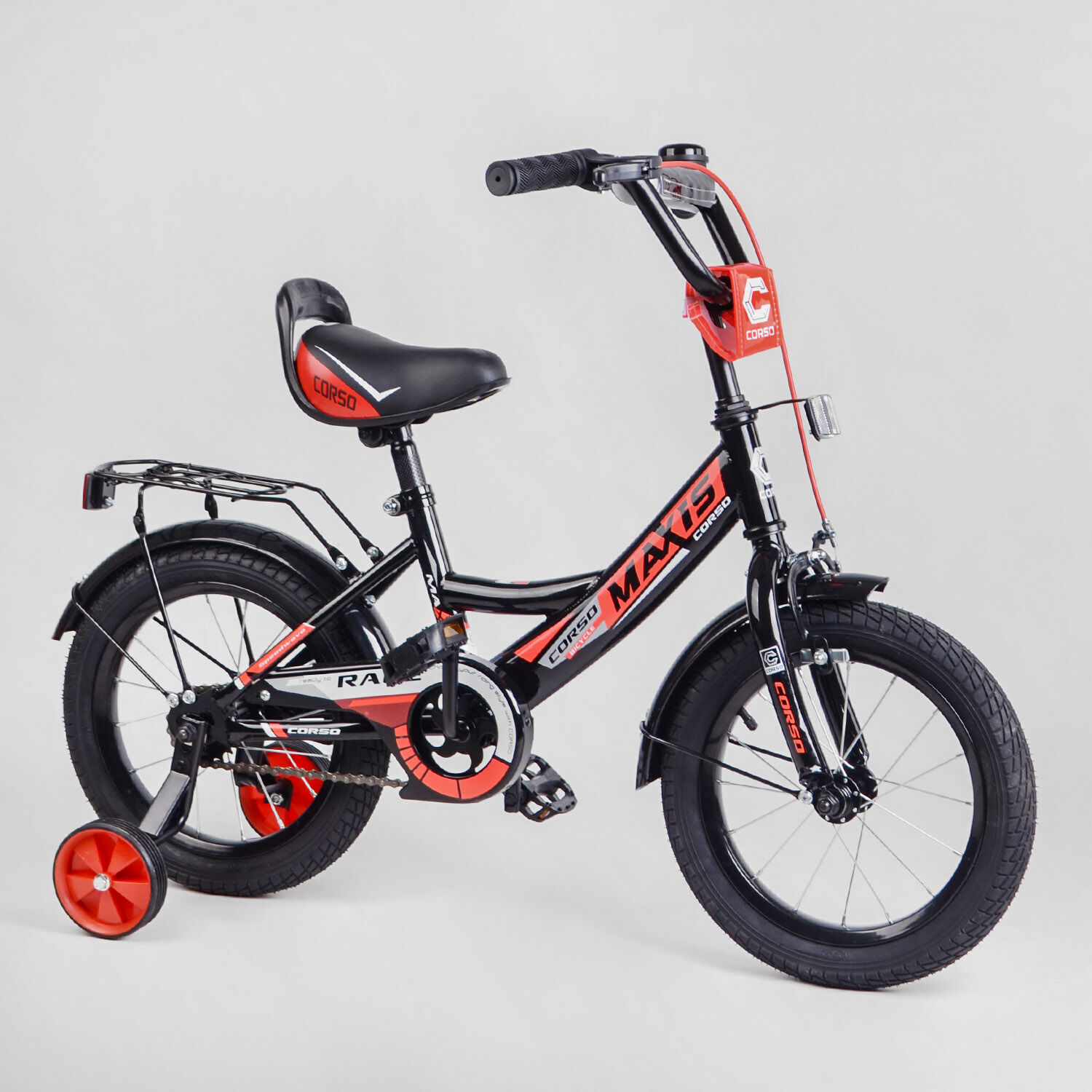 

Велосипед Corso 14" Maxis Black-Red (14710)