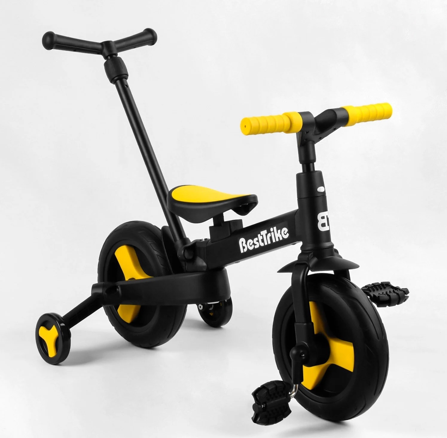 

Велосипед-трансформер Best Trike 58195 Black Yellow (58195)