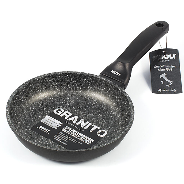 

Сковорода "Granito" бак. ручка, диам.20см 00103GR/20HS RISOLI