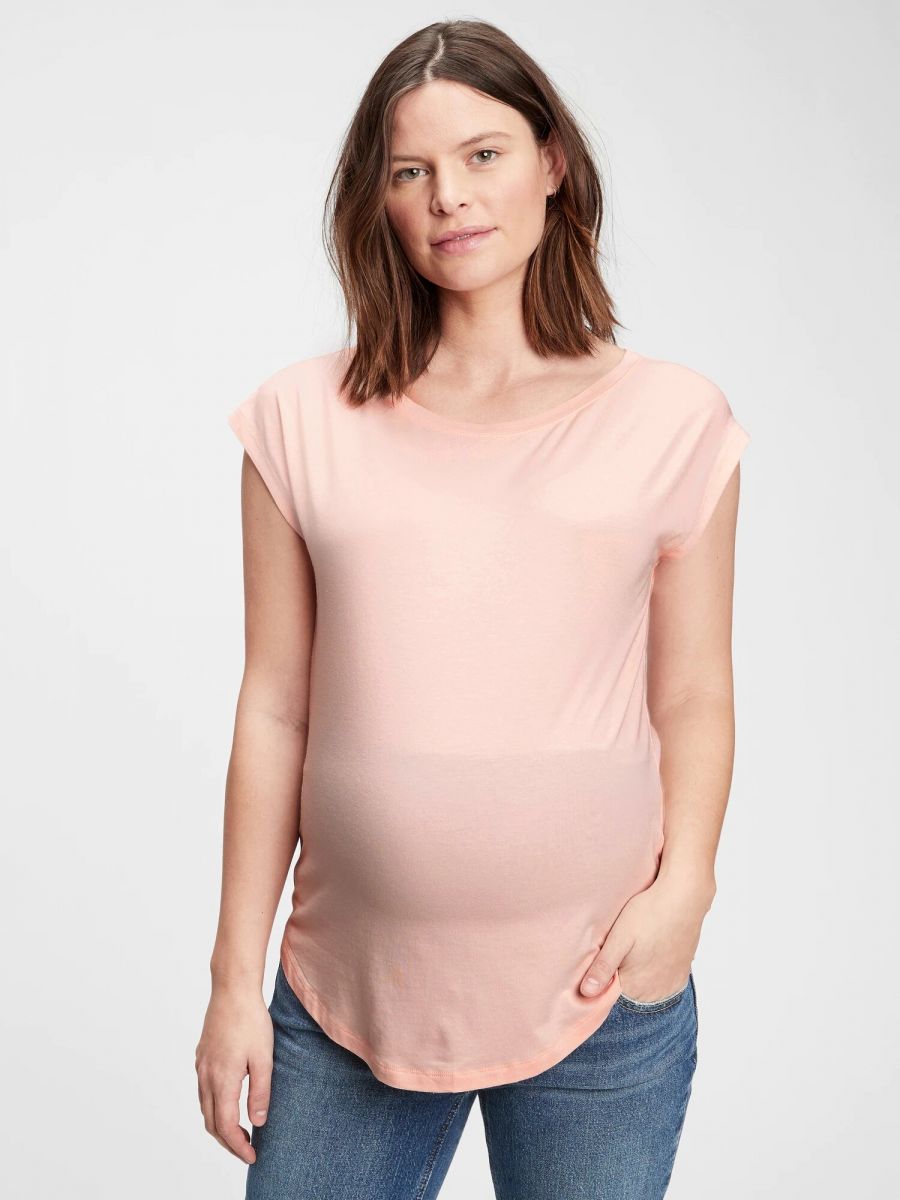 

Футболка для беременных GAP с коротким рукавом 1159760309 (Розовый, Футболка для беременных GAP с коротким рукавом 1159760309 (Розовый, XS)