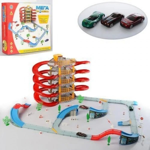 

Игровой набор BBMToys паркинг 5 этажей 3 машинки 1 вертолёт (922-11)
