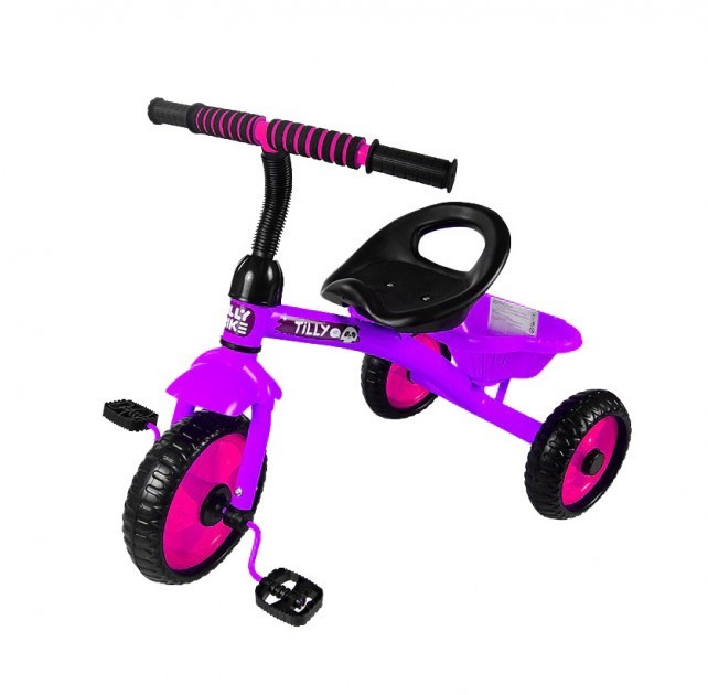 

Детский велосипед Tilly Trike трехколесный Розовый (315)