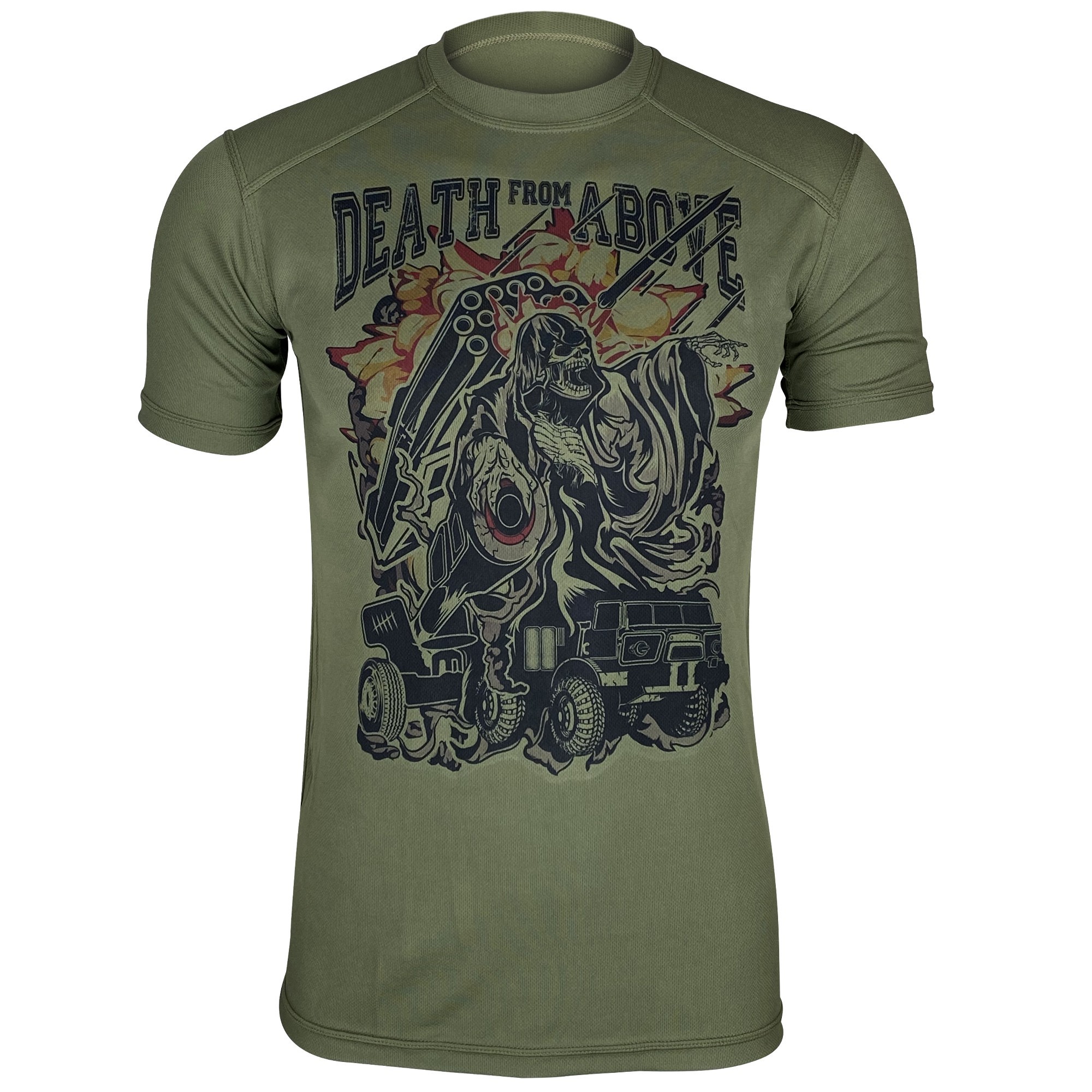 

(ua) Футболка KRAMATAN Death from Above CoolMax XXL Olive