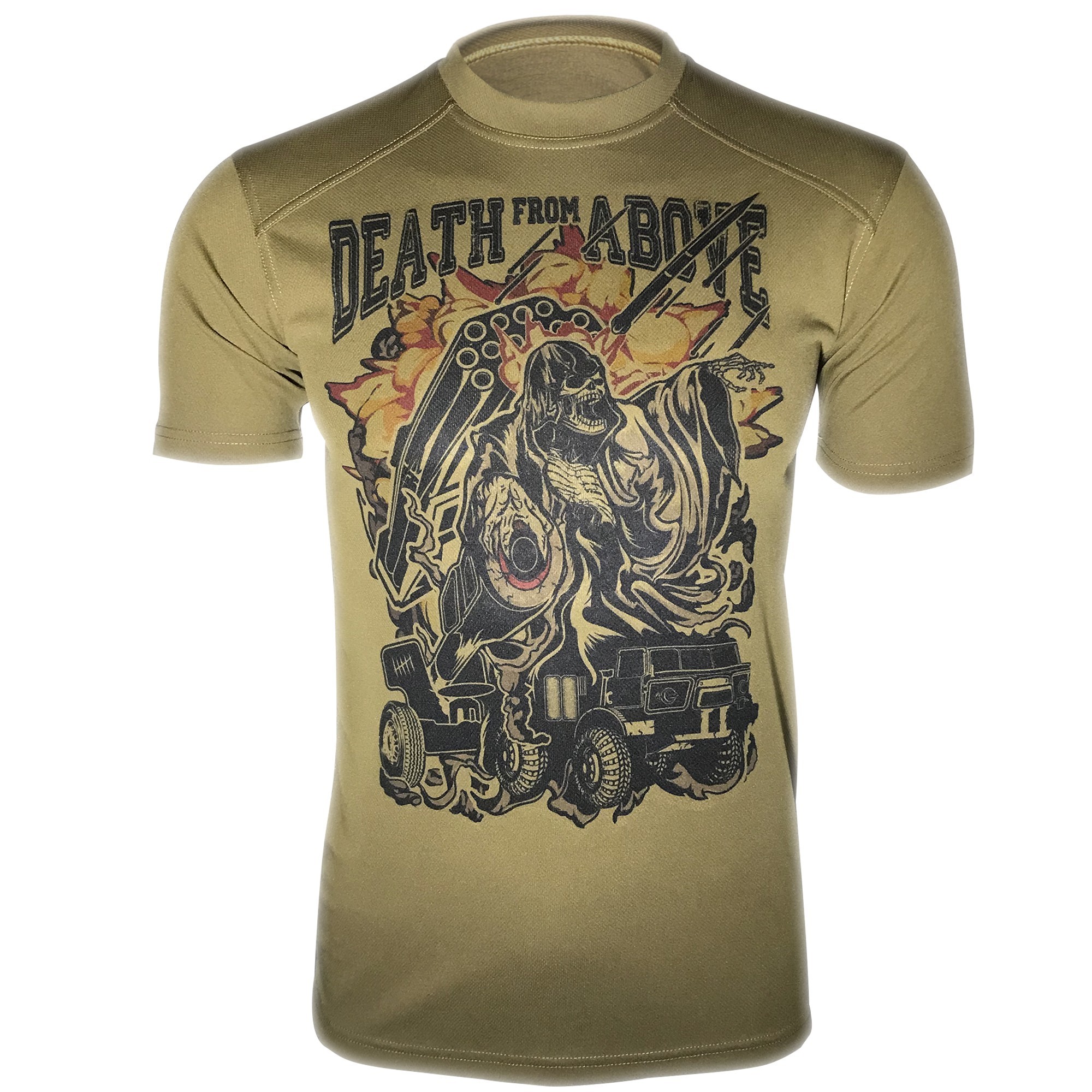 

ua) Футболка KRAMATAN Death from Above CoolMax  Coyote, (ua) Футболка KRAMATAN Death from Above CoolMax S Coyote