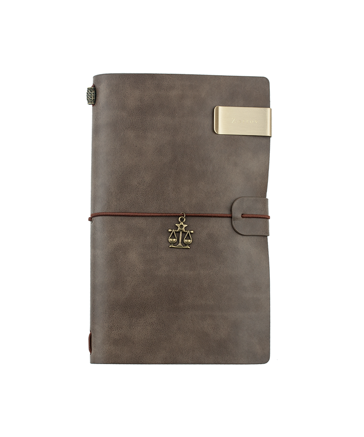 

Блокнот со съемными блоками "Знак зодиака — весы" Zorrov блокнот для записей в ленейку коричневый