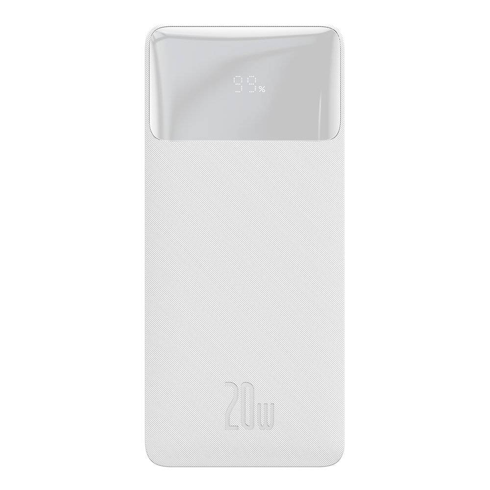 

Универсальная мобильная батарея Baseus Bipow Digital Display 20W 10000mAh White (PPDML-L02)_