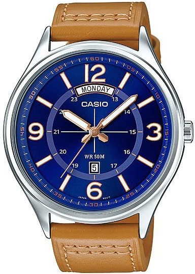 

Мужские часы Casio MTP-E129L-2B2