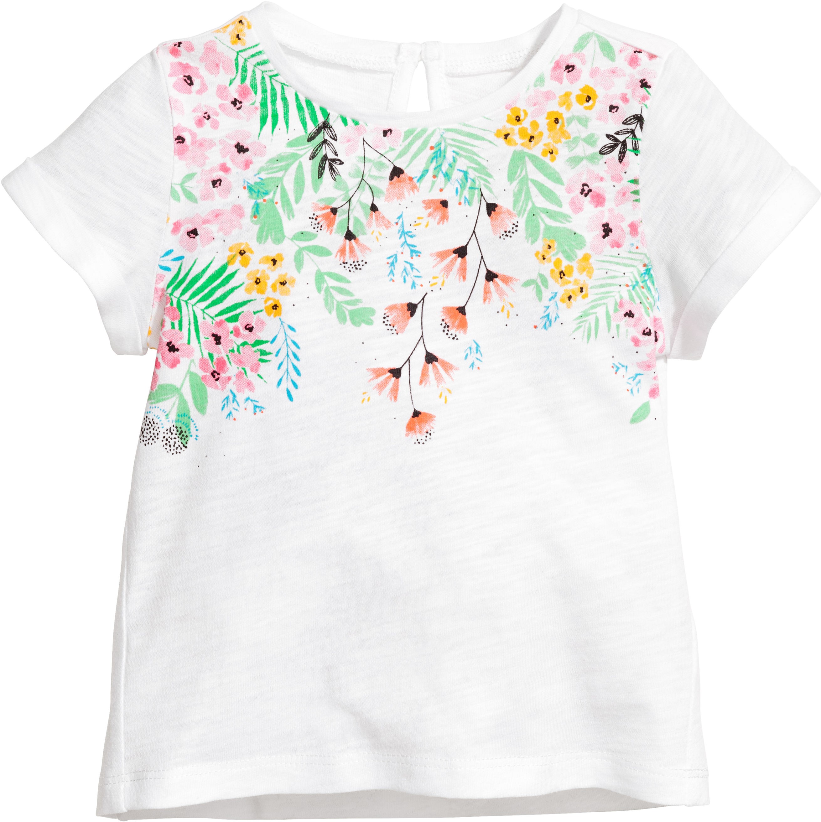 

Футболка H&M 4863045 74 см Белая