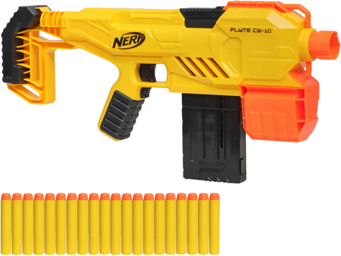 

Бластер Hasbro Nerf Alpha Strike CS-10 (E8696) (5010993670383)