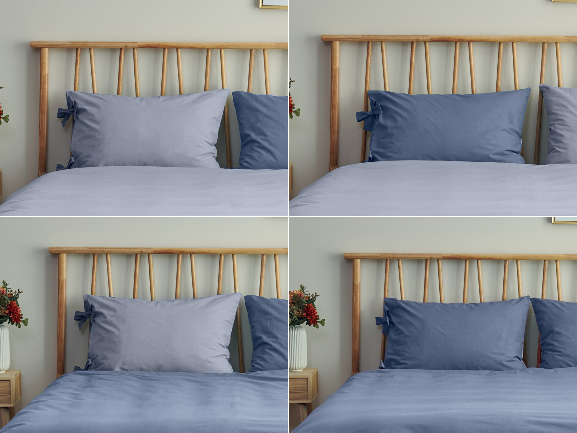 

Комплект постельного белья Essentials Dormeo Незабудка 140x200 см