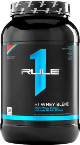 

Сывороточный протеин R1 (Rule One) Whey Blend 908 г со вкусом Fruity cereal (837234108482)