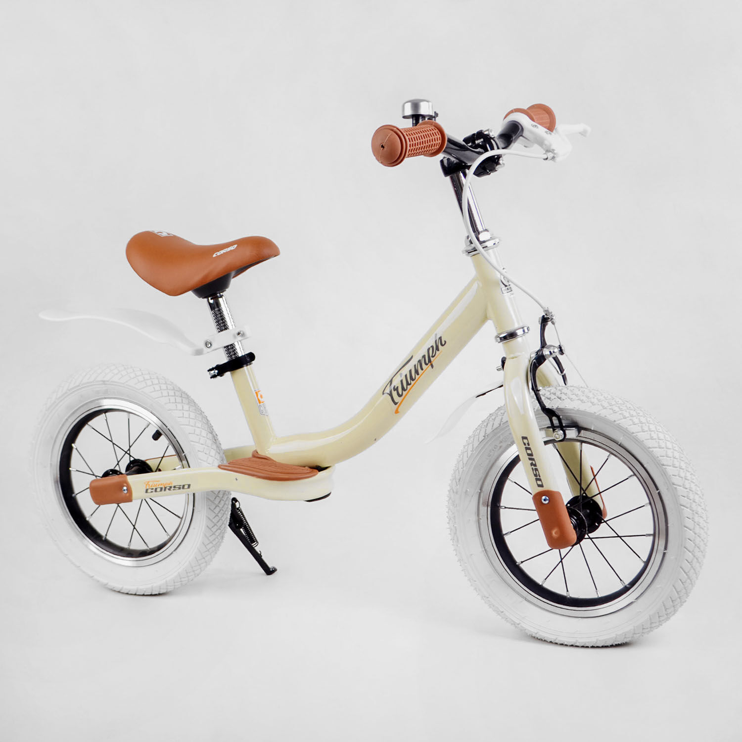 

Беговел Corso Triumph 12" Beige-White (40441)
