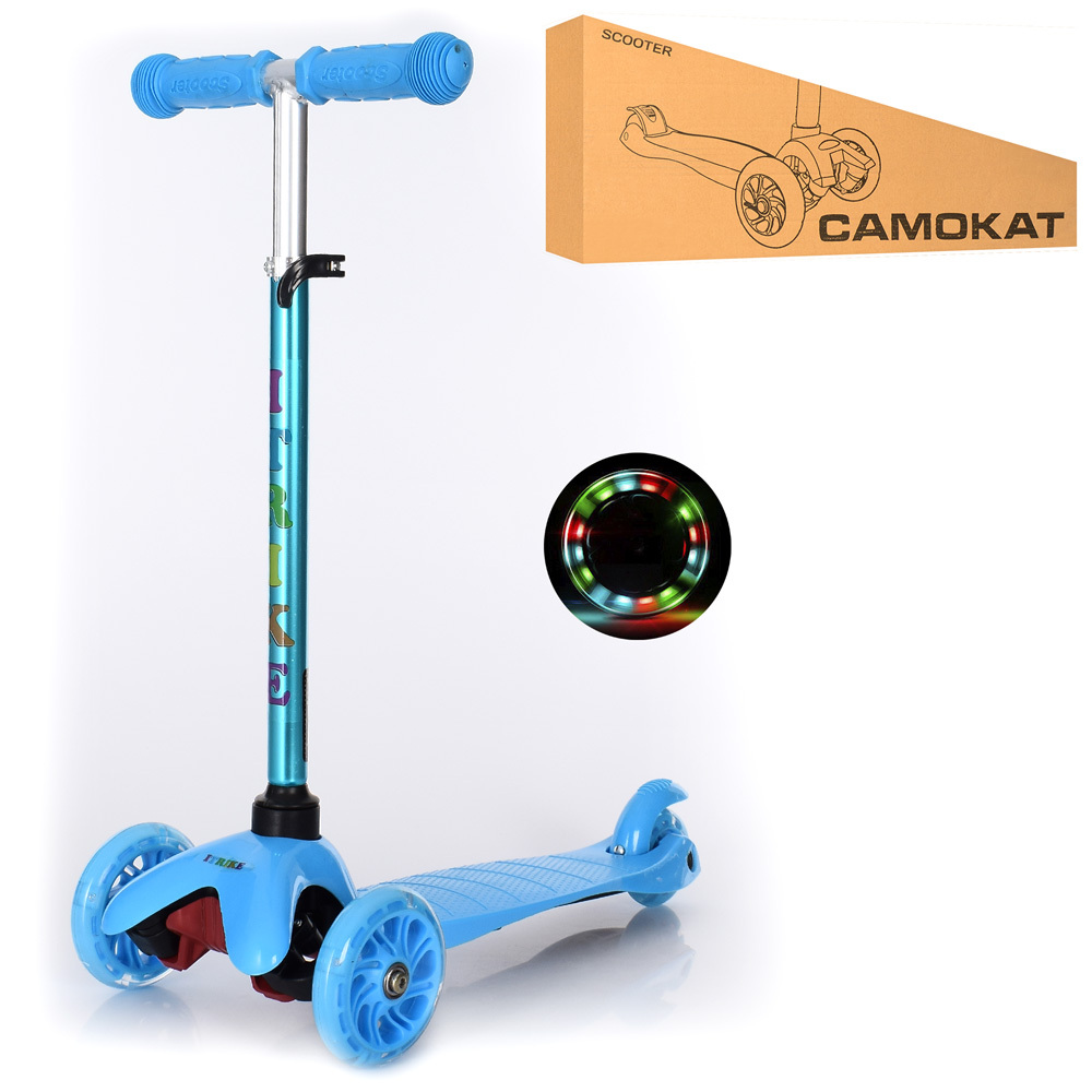

Самокат iTrike MINI BB 3-013-4-H-BL Blue (BB 3-013-4)