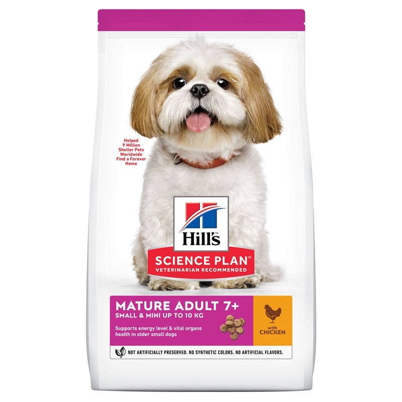 

Hills (Хилс) SP Mature Adult 7+ Active Longevity - корм для собак маленьких пород с курицей старше 7 лет 6 кг