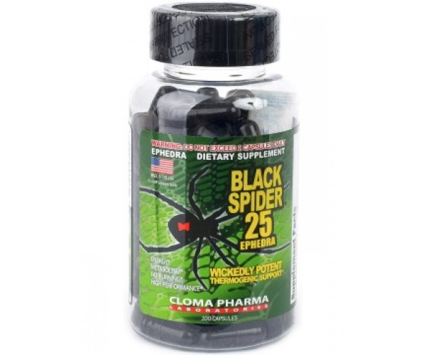 

Жиросжигатель Cloma Pharma Black Spider 100 капсул (452605)