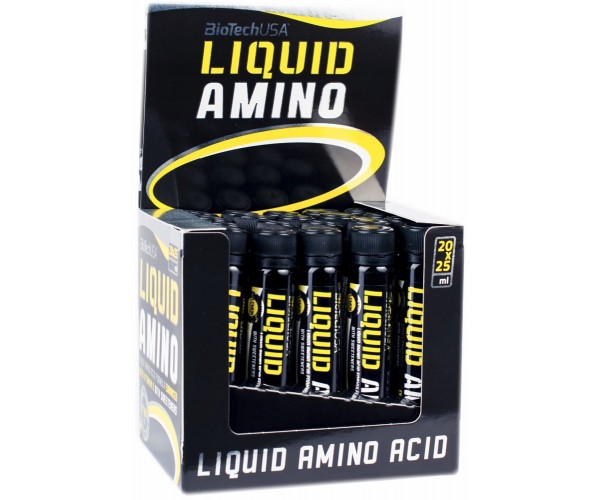 

Аминокислота Biotech Liquid Amino, 20 ампул/уп Апельсин (825102)