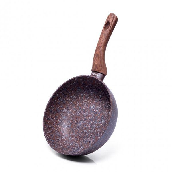 

Сковорода без крышки Fissman Magic Brown 20 см глубокая (4465)