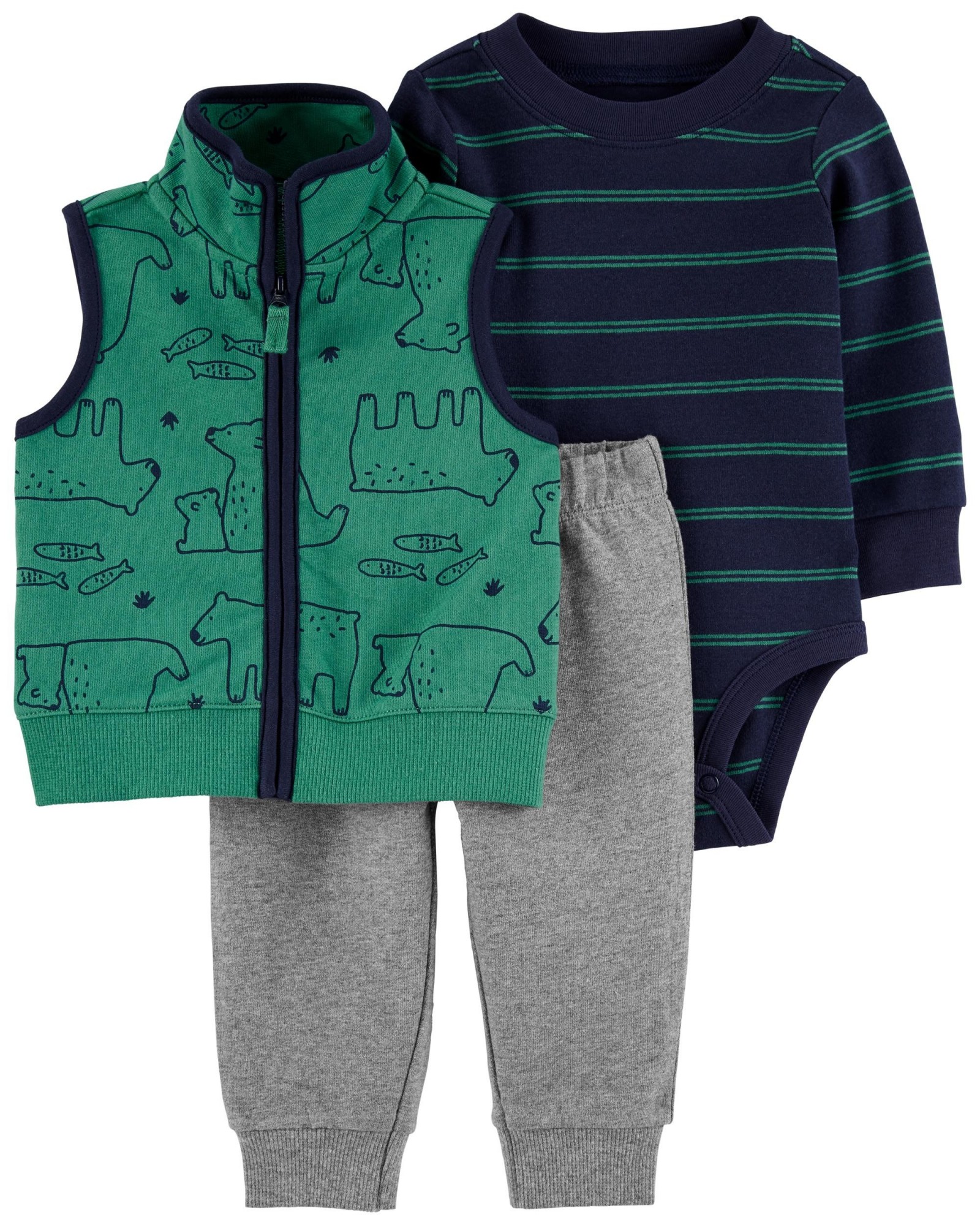 

Комплект для мальчика Carters (61210) 61-69см , 6мес.
