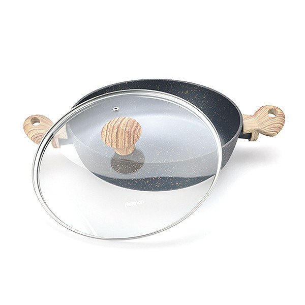 

Сотейник Fissman Cosmic Black с крышкой 2.85 л 26 см (AL-4346.26)