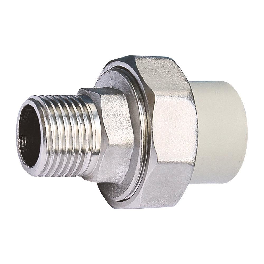 

Муфта разборная нар. резьба (латунь) PPR Vsplast 50х1 1/2" 1018
