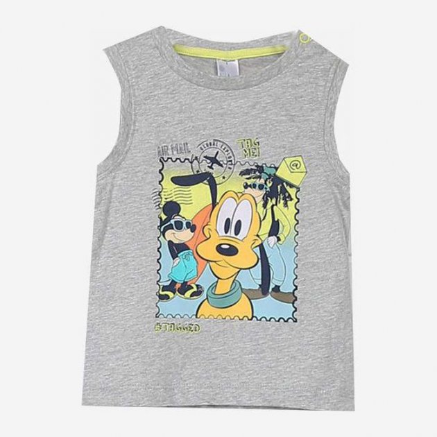 

Майка Disney CA31192 74 см Серая