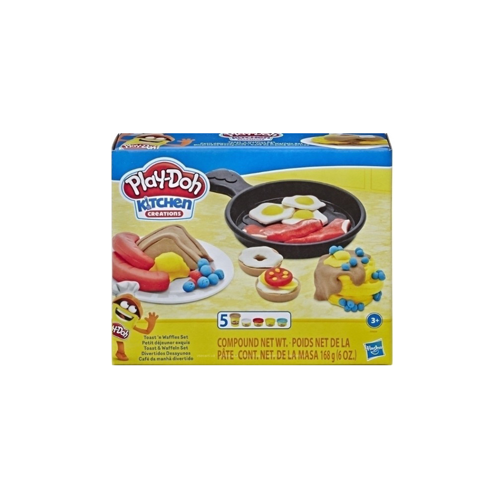 

Набор для творчества Hasbro Play-Doh Toast and Waffles (E7274)