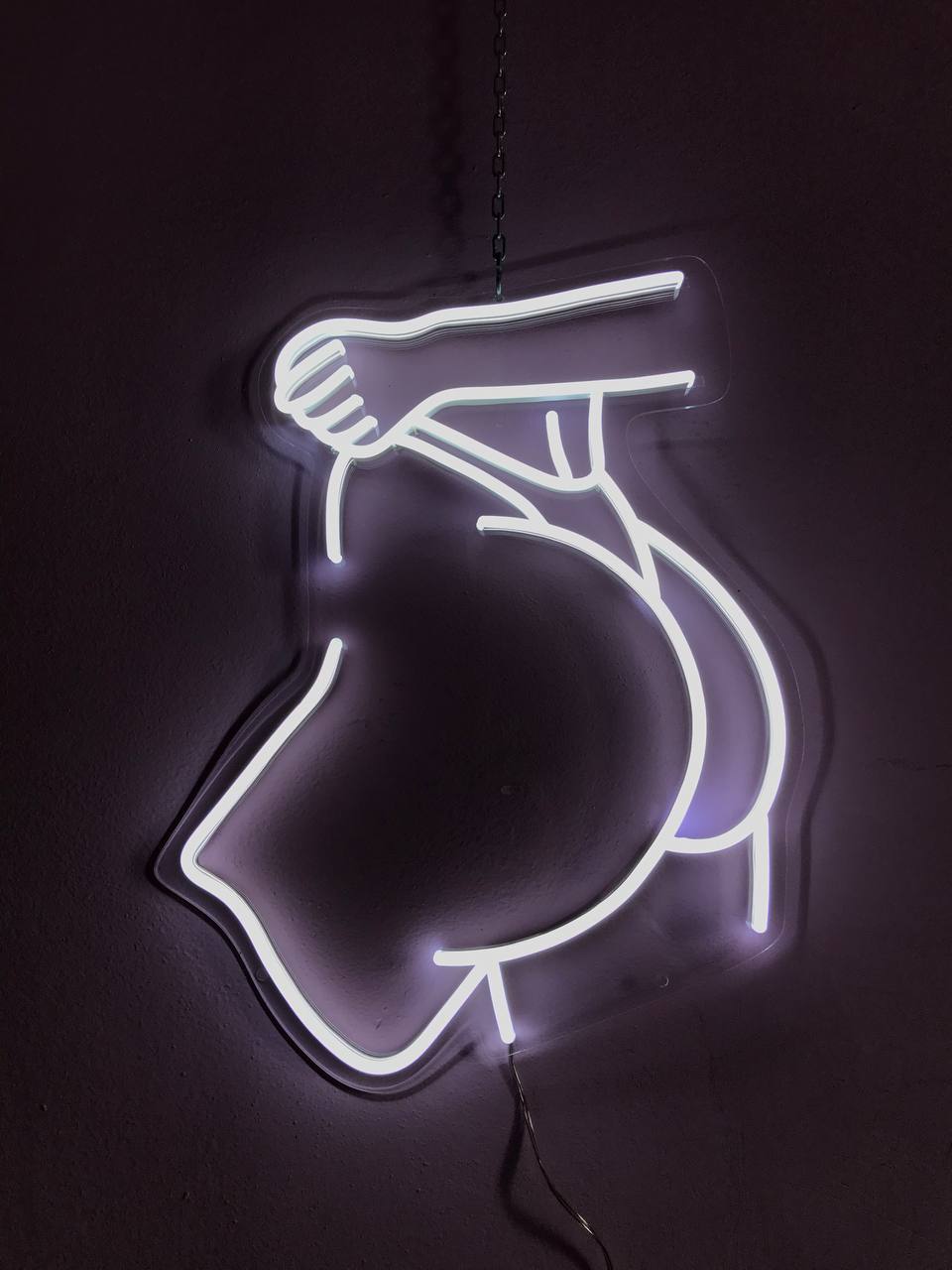 

Неоновый светильник Neon Lightning "Силуэт фигуры" Белый
