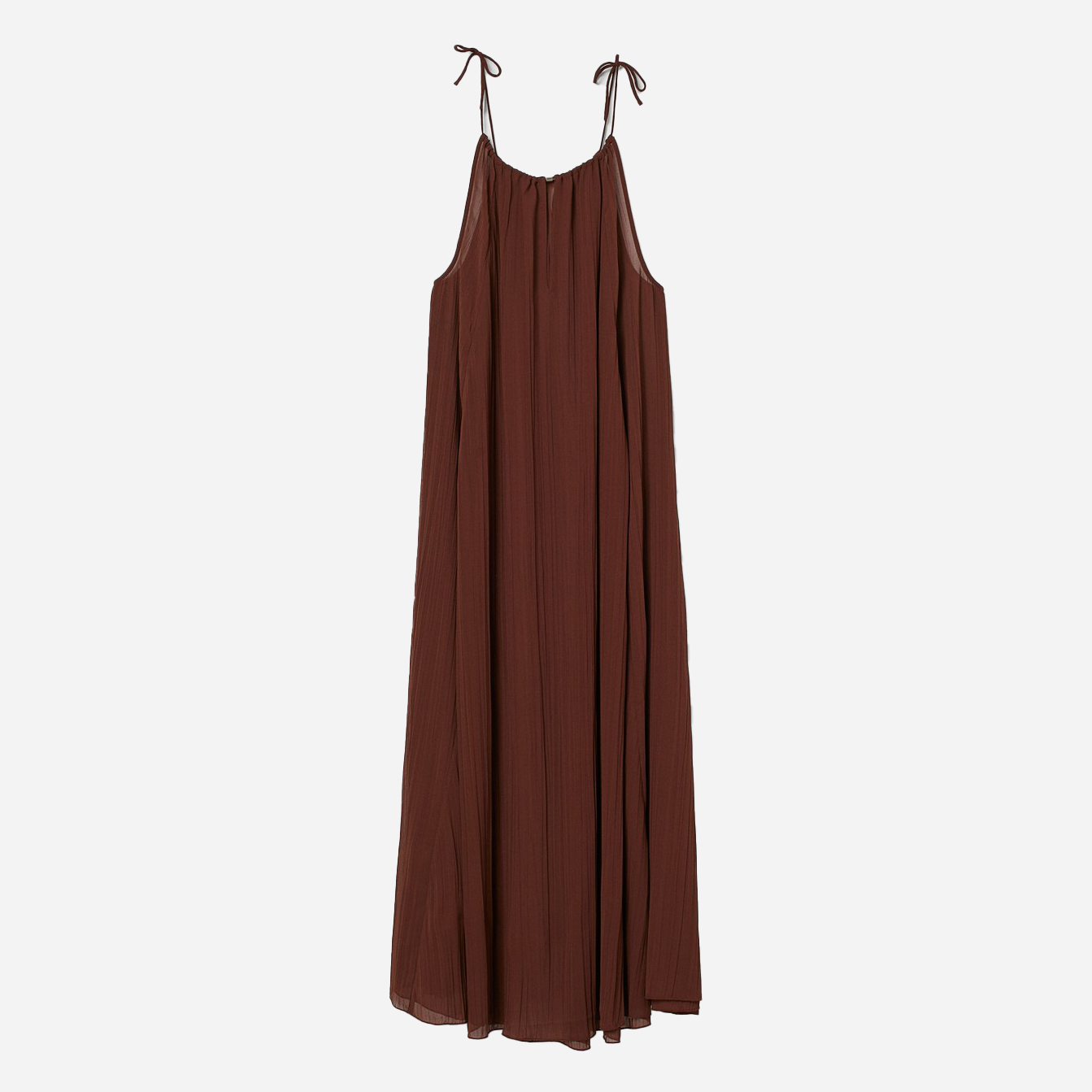 

Платье H&M 0748033_тонк.брительки / Коричневое, Платье H&M 0748033_тонк.брительки XS/S Коричневое