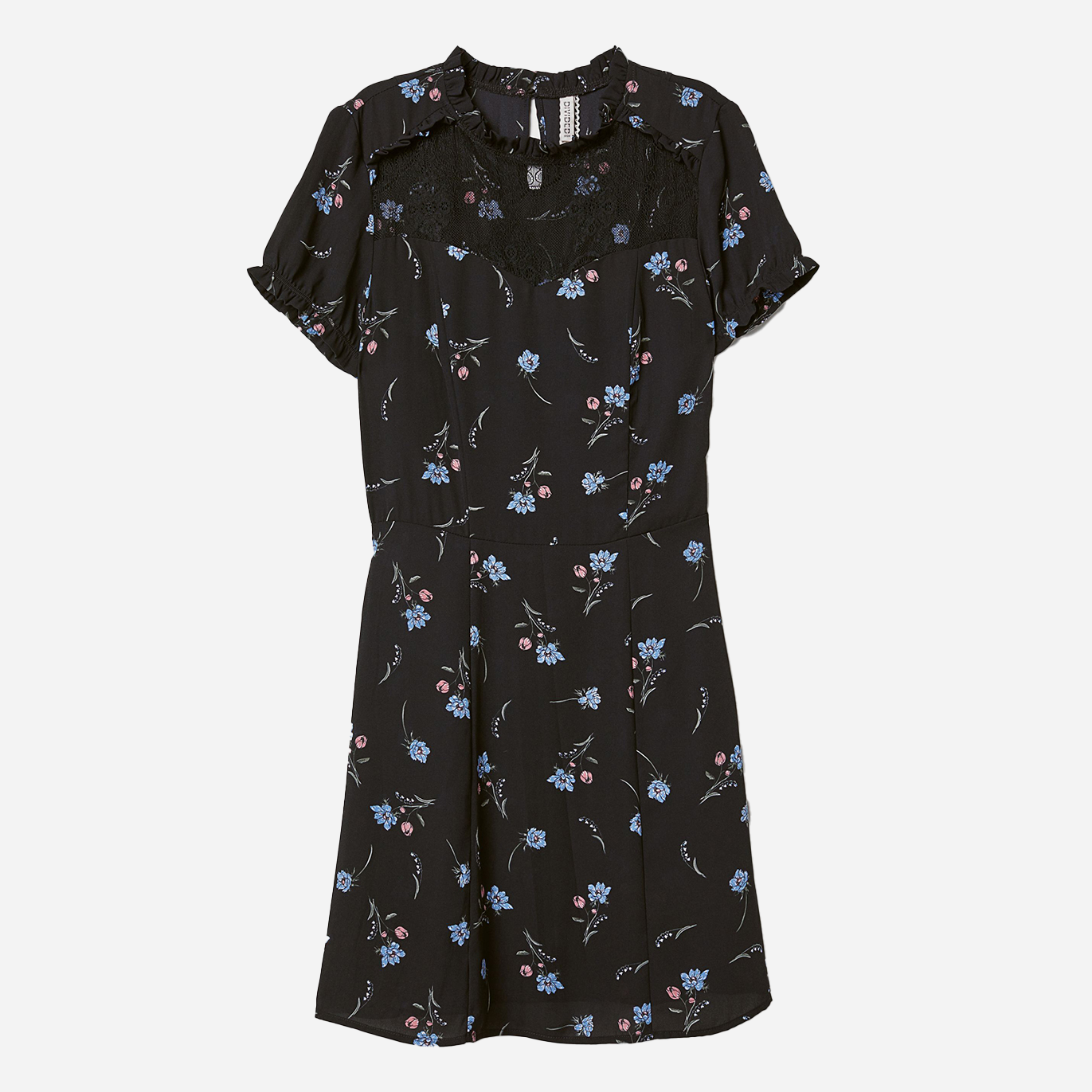 

Платье H&M 0669358_01  Черное, Платье H&M 0669358_01 46 Черное