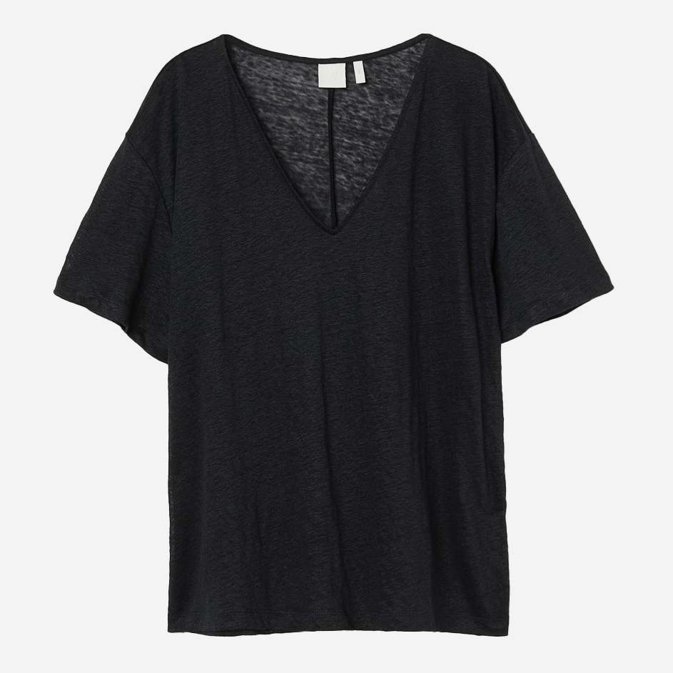

Футболка H& 0965452  Темно-серая, Футболка H&M 0965452 M Темно-серая