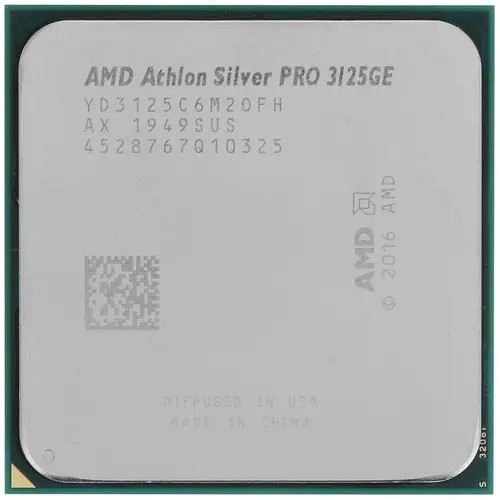 

Процессор AMD Athlon 3125GE Silver Pro 3.4GHz/4M (YD3125C6M2OFH) sAM4, tray